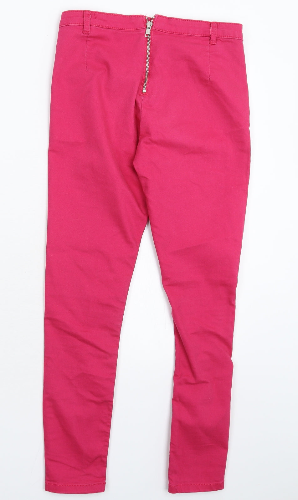 Womens UK Size 10 Divided Extra-Slim Fit Jegging Pink Jeans