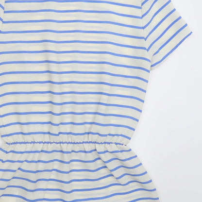 Womens UK Size 8 Divided White Basic Blouse