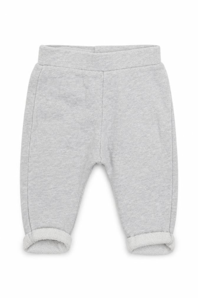 Front view of Marks & Spencer Baby Grey sweatpants, size 3-6, Months