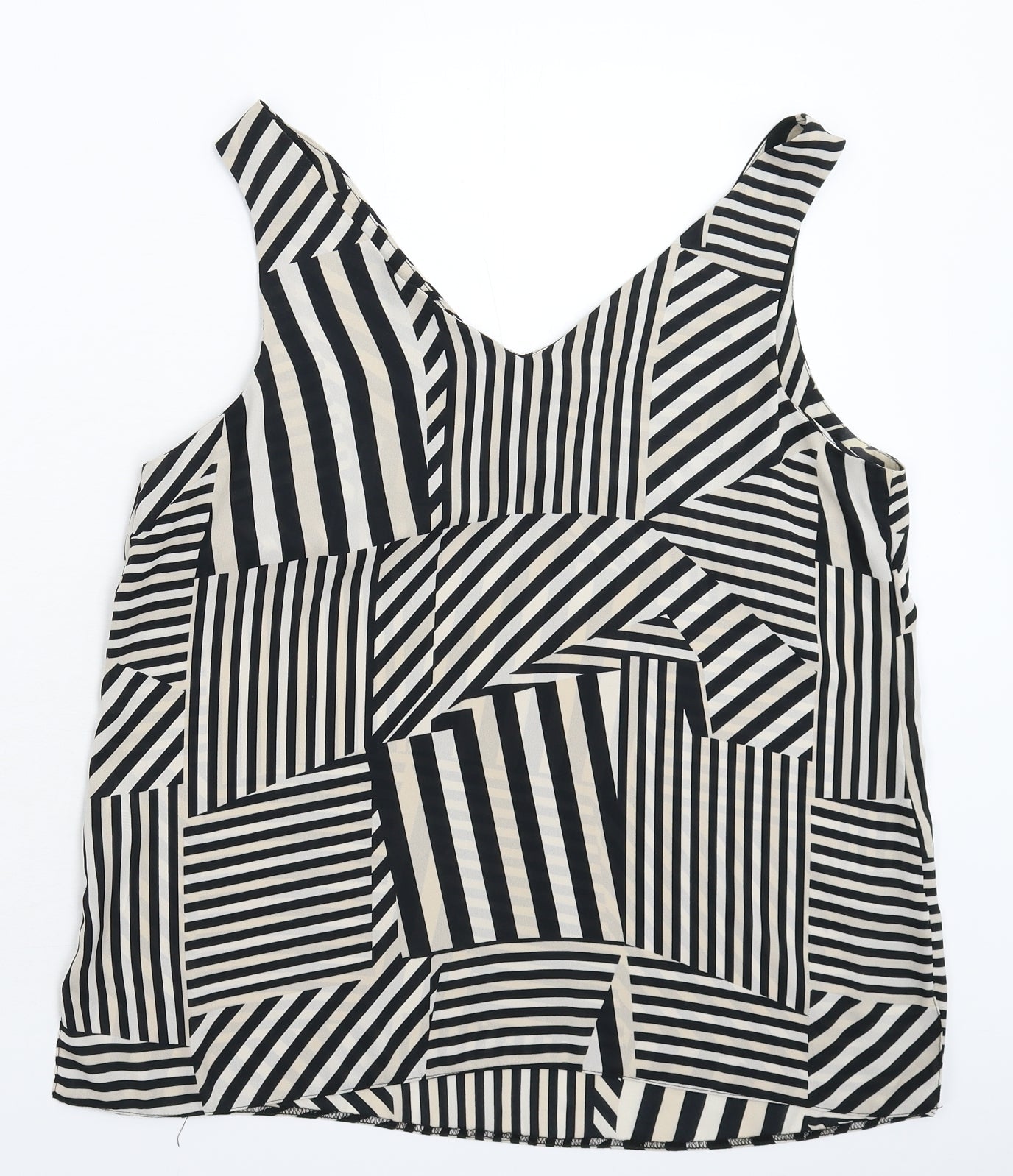 Womens UK Size 14 Wallis Multicoloured Basic Tank