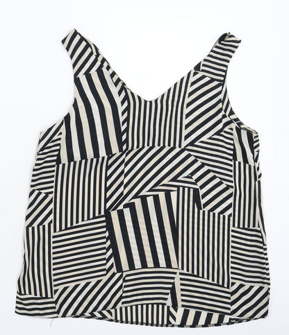 Womens UK Size 14 Wallis Multicoloured Basic Tank