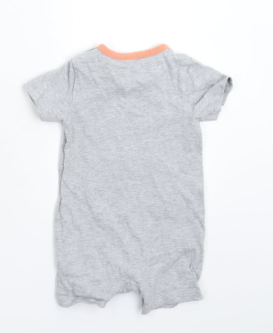 Marks and Spencer Baby Grey   Babygrow One-Piece Size 3-6 Months