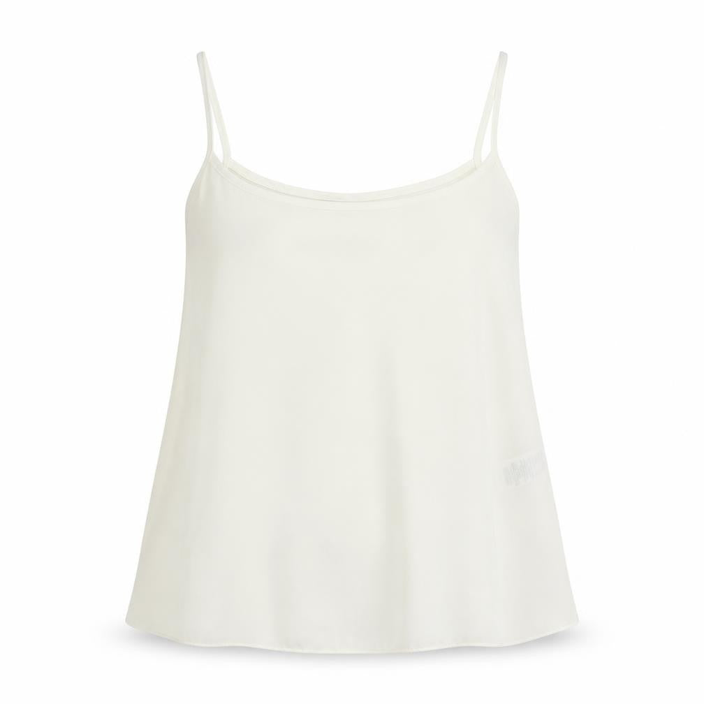 Womens UK Size 14 New Look White Basic Tank