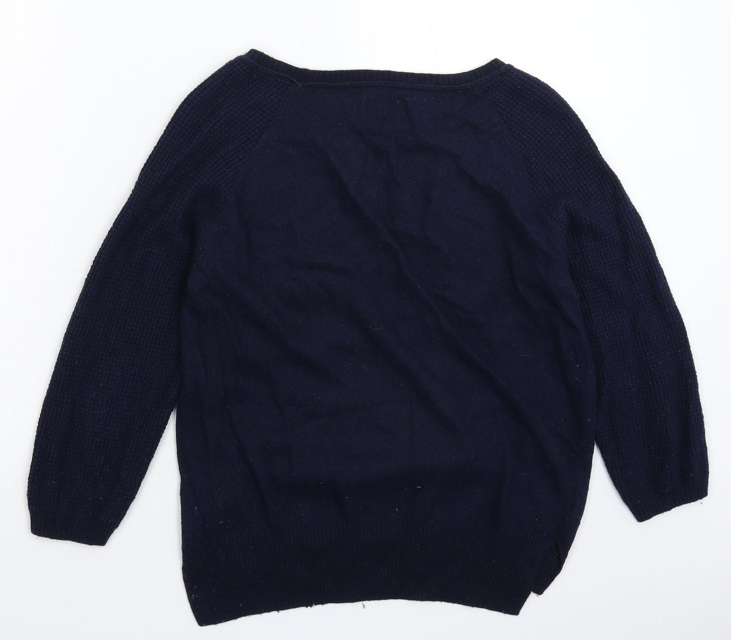 Womens UK Size 8 NEXT Blue Pullover Jumper