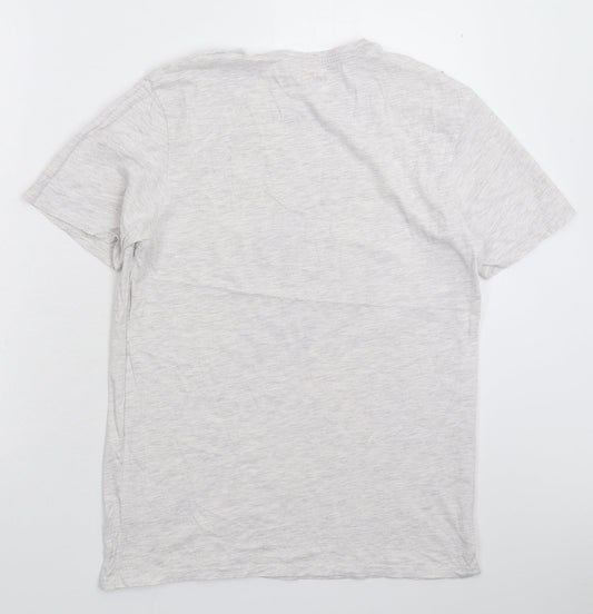 Marks and Spencer Mens Grey    T-Shirt Size S