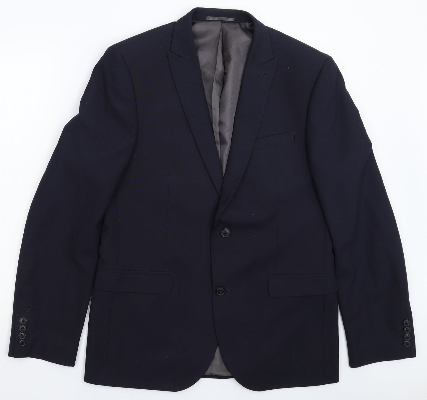 Mens UK Size 42 NEXT Regular Blue Suit Jacket