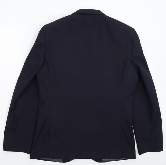 Mens UK Size 42 NEXT Regular Blue Suit Jacket