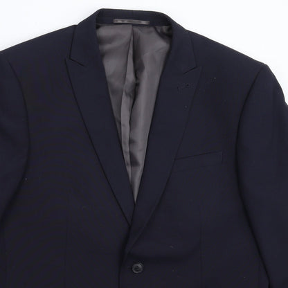 Mens UK Size 42 NEXT Regular Blue Suit Jacket