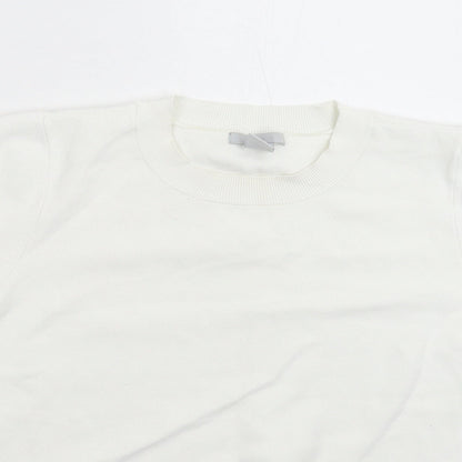 Womens UK Size S H&M White Pullover Jumper