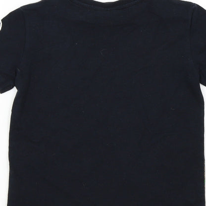 NEXT Boys Black Colourblock  Basic T-Shirt Size 4 Years  - LEGO