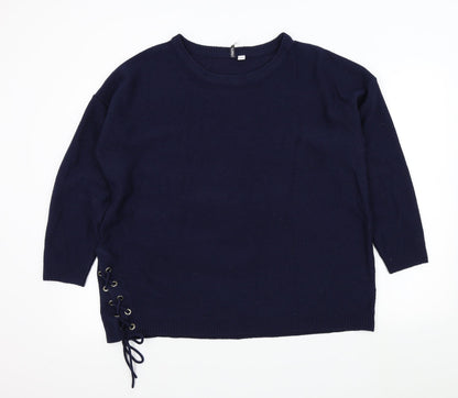 CAPSULE Womens Blue   Pullover Jumper Size 18