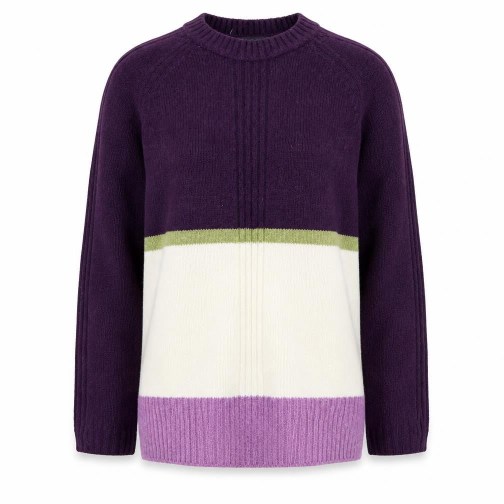 Womens UK Size XS M&S Purple Pullover Jumper