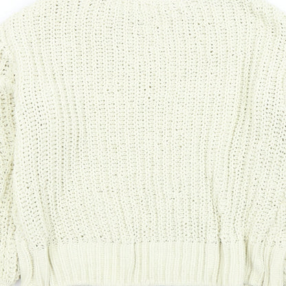 H&M Womens Beige   Pullover Jumper Size S