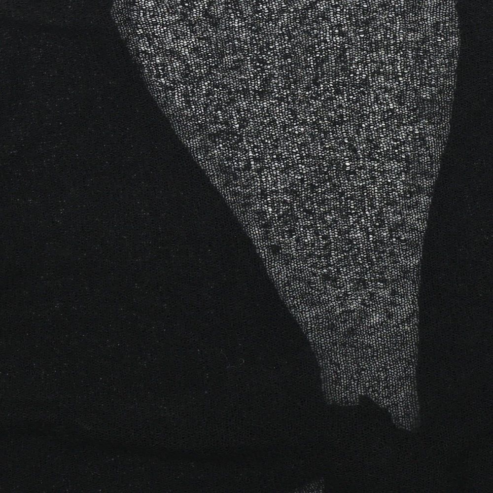 bm Collection Womens Black   Cardigan Jumper Size XL