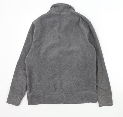 George Womens Grey   Full Zip Jumper Size S