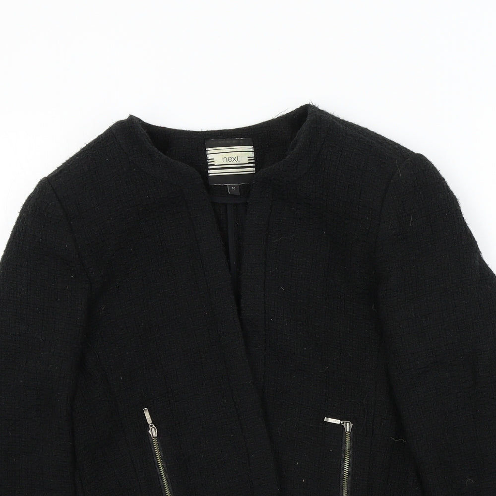 Womens UK Size 10 NEXT Black Jacket