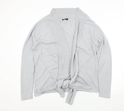 Boohoo Womens Grey   Cardigan Jumper Size L
