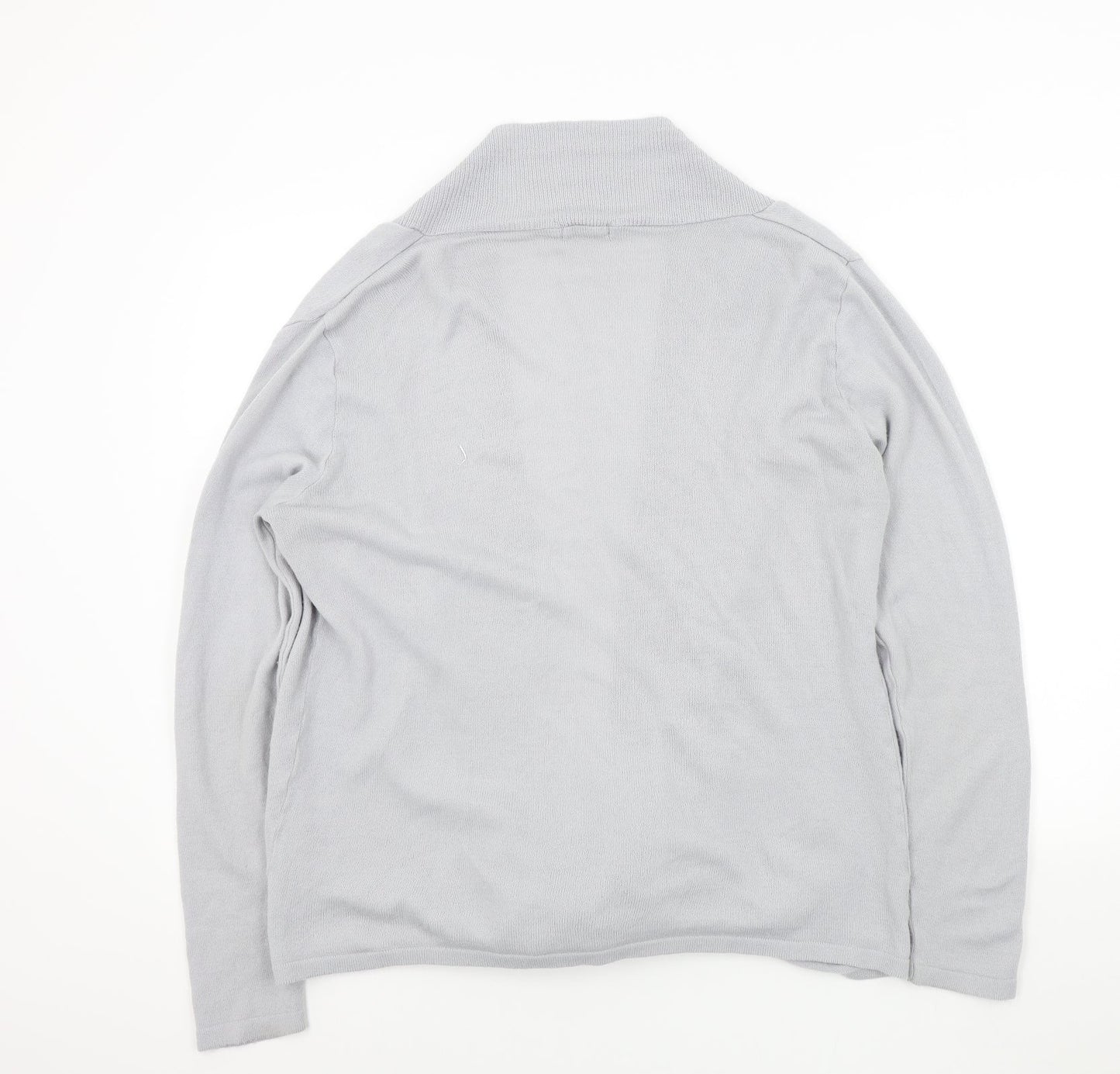 Boohoo Womens Grey   Cardigan Jumper Size L