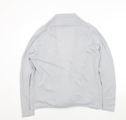 Boohoo Womens Grey   Cardigan Jumper Size L