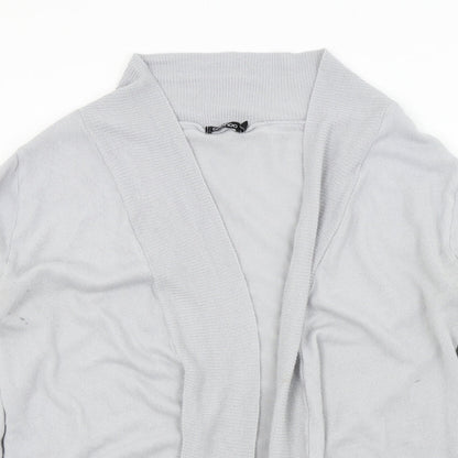 Boohoo Womens Grey   Cardigan Jumper Size L