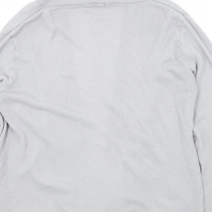 Boohoo Womens Grey   Cardigan Jumper Size L
