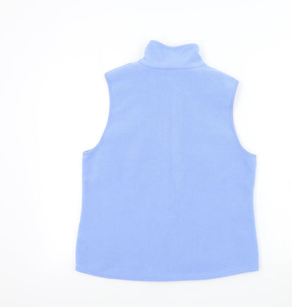 M&S Womens Blue   Jacket Waistcoat Size 12
