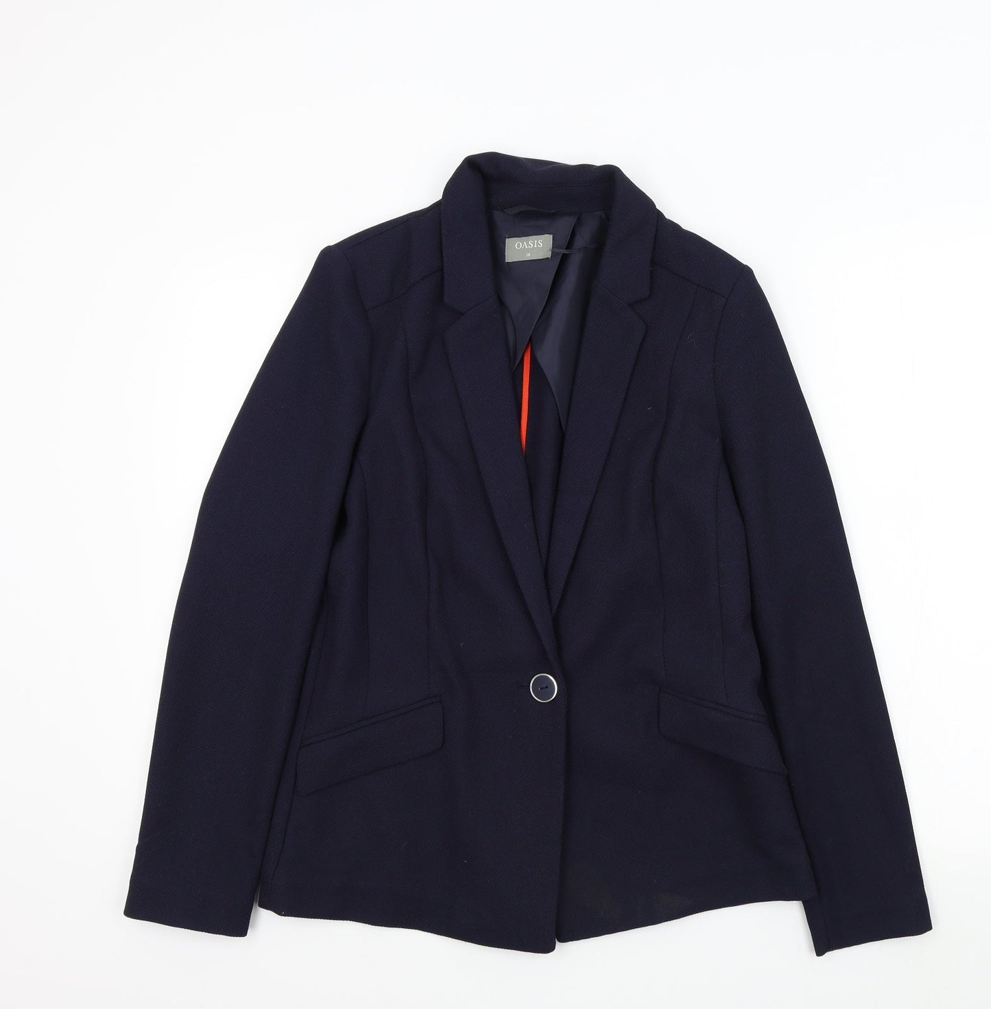 Oasis Womens Blue   Jacket Blazer Size 10