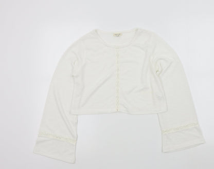 Womens UK Size 6 River Island White Pullover Jumper