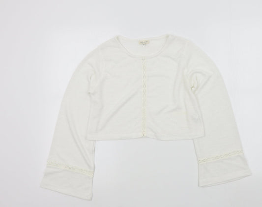 Womens UK Size 6 River Island White Pullover Jumper