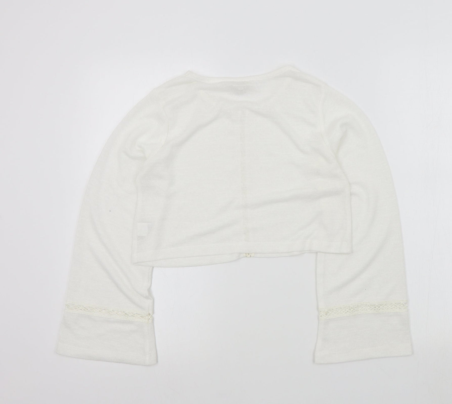 Womens UK Size 6 River Island White Pullover Jumper