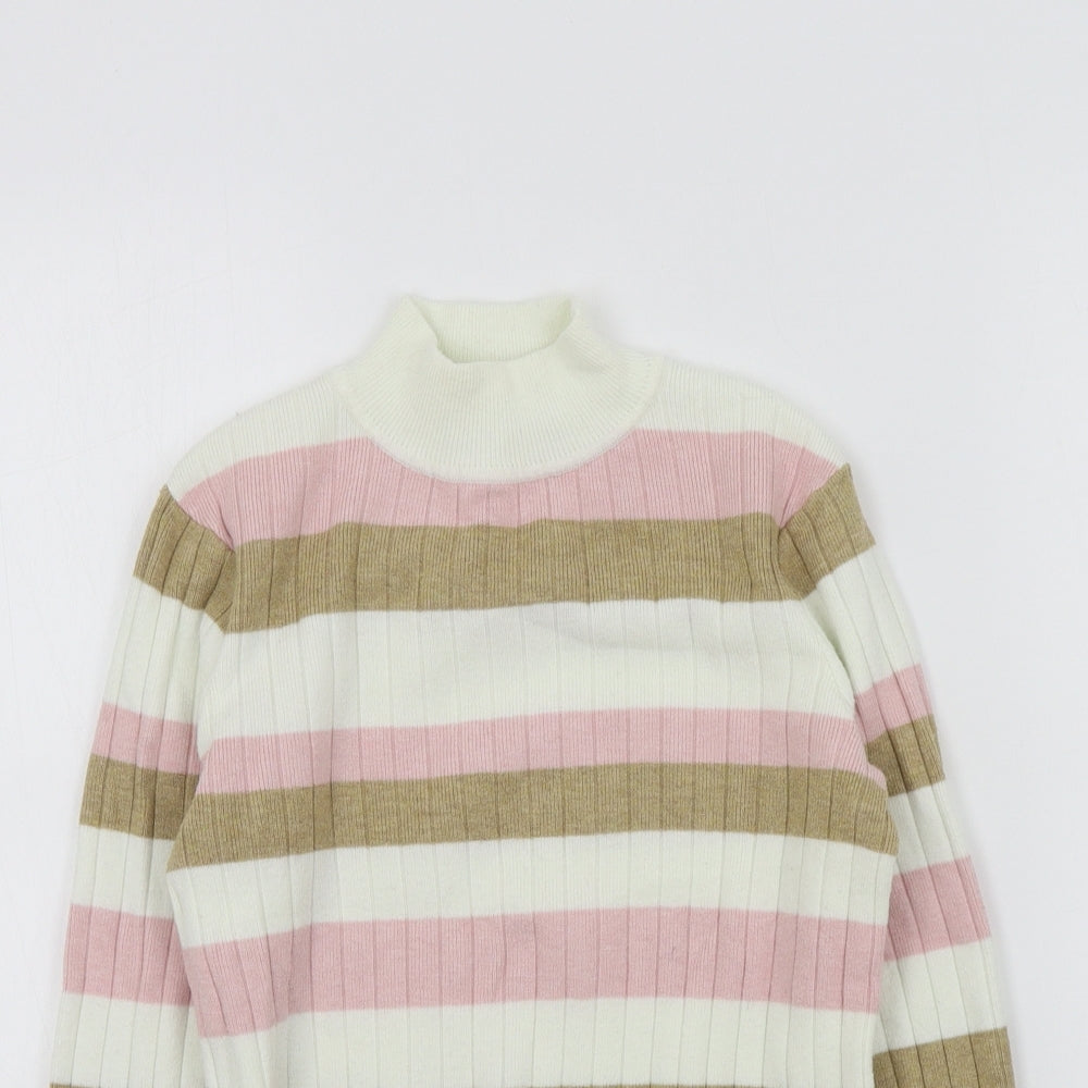Womens UK Size 8 M&S White Pullover Jumper