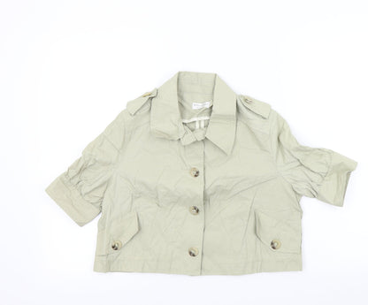 Womens UK Size 12 Miss Selfridge Beige Jacket