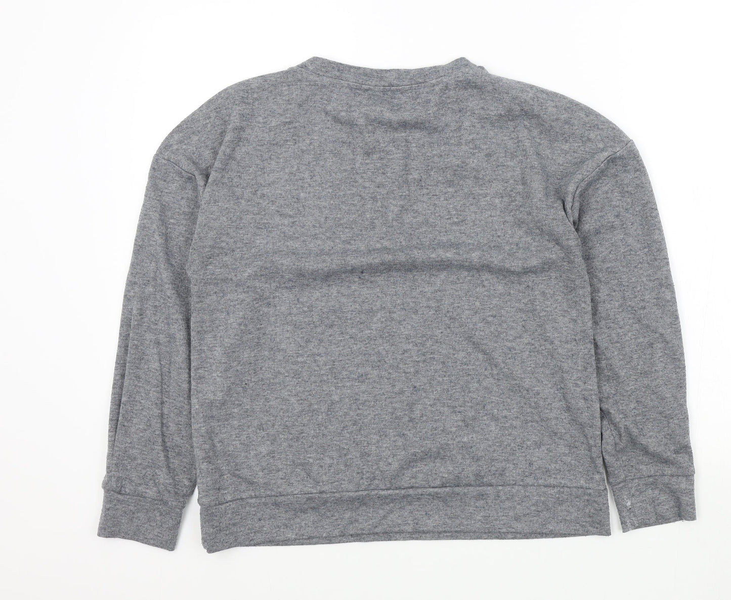Womens UK Size 12 M&S Grey Pullover Jumper