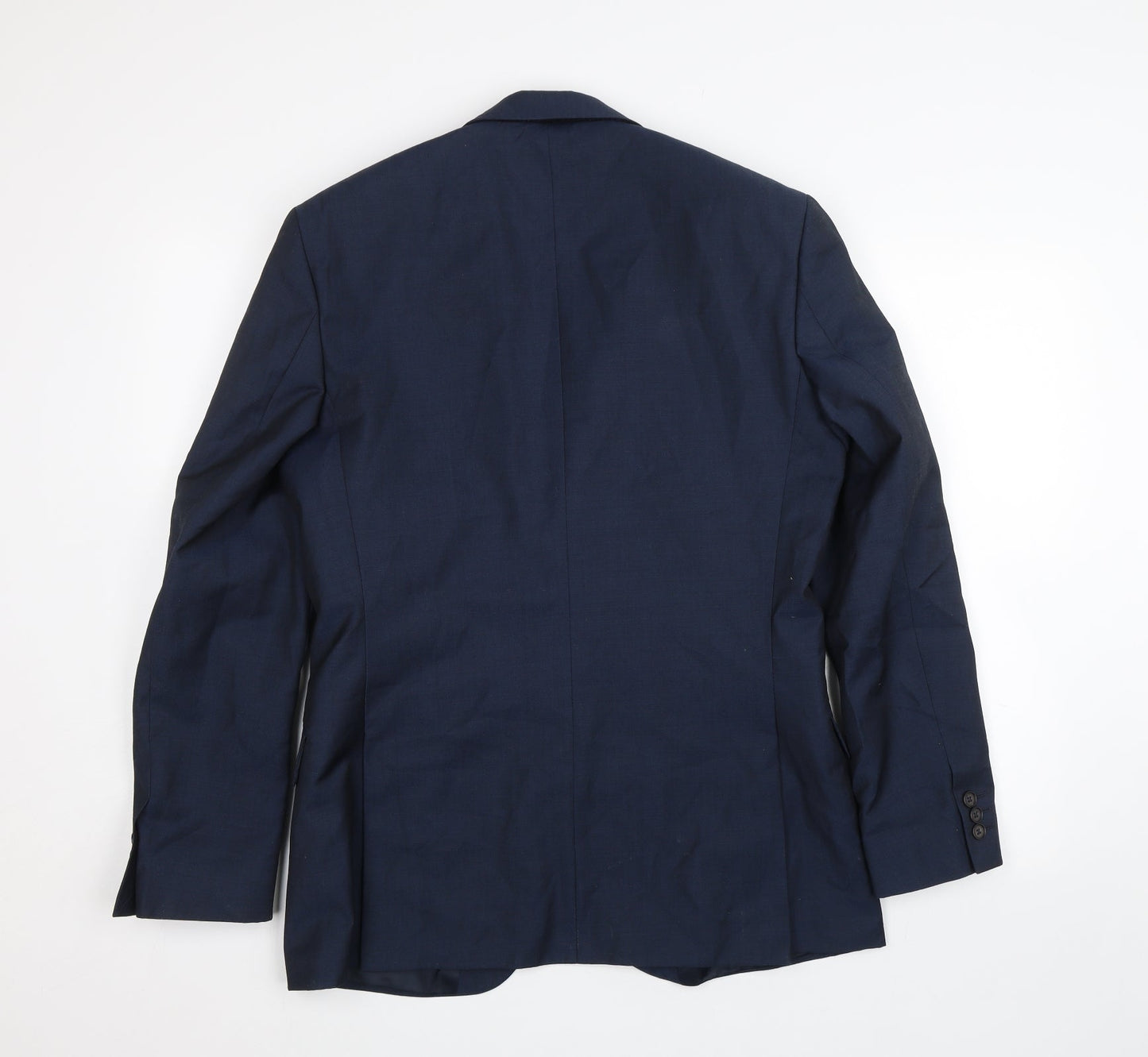 Mens UK Size 38 Karl Jackson Regular Blue Suit Jacket