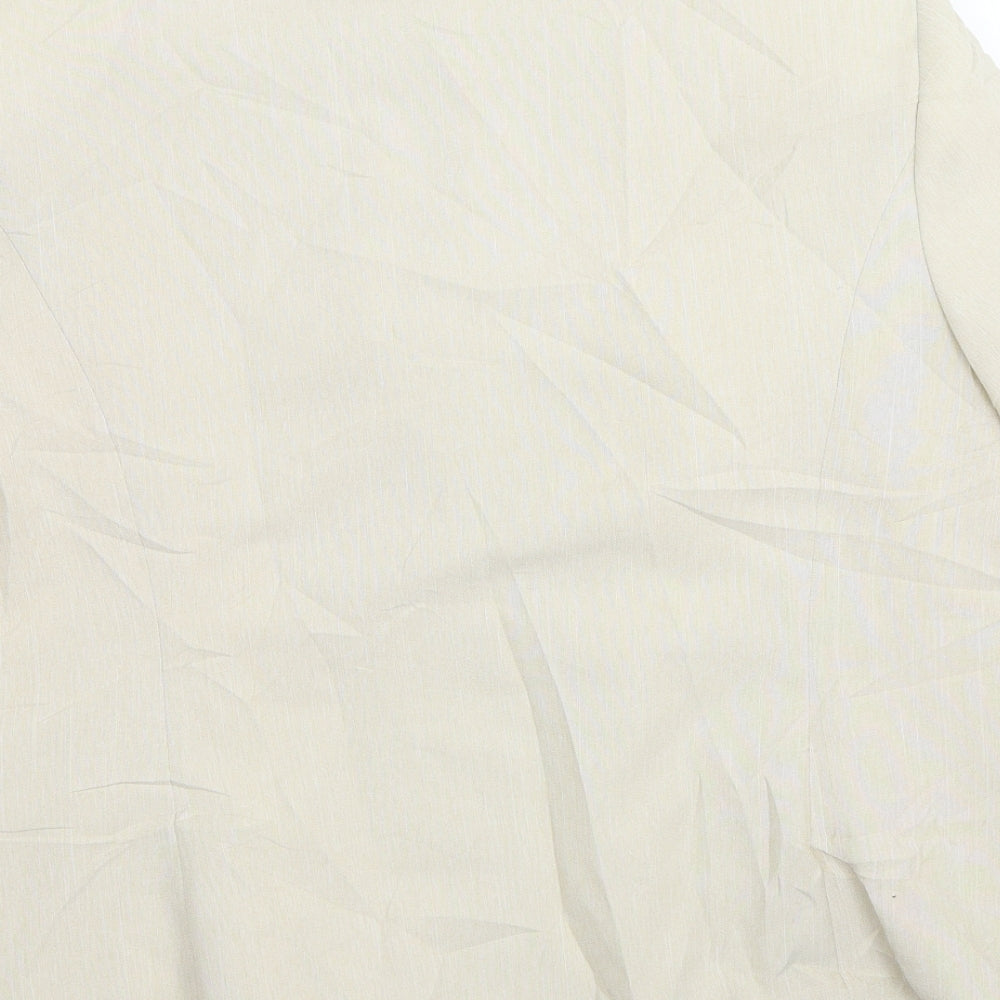 Berkertex Womens Beige   Jacket Suit Size 20