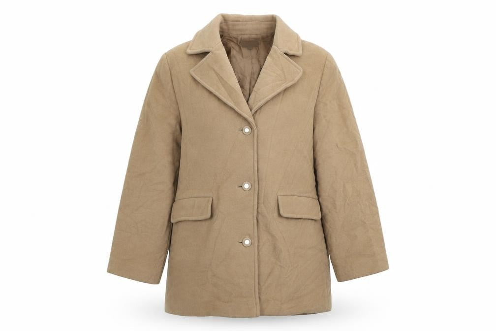 Womens UK Size 14 M&S Brown Trench Coat