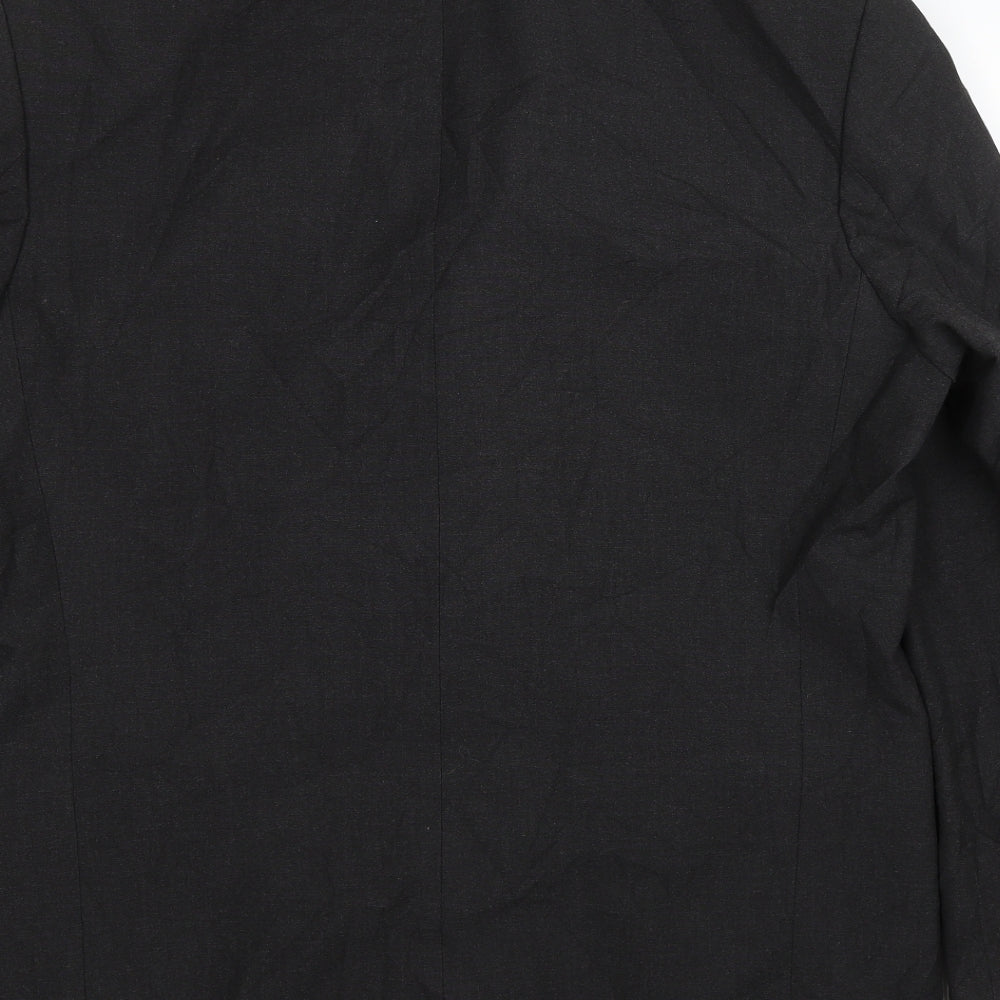 Mens UK Size 42 Copperstone Regular Black Suit Jacket