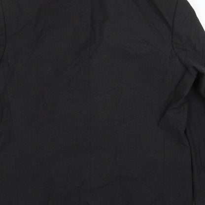 Mens UK Size 42 Copperstone Regular Black Suit Jacket