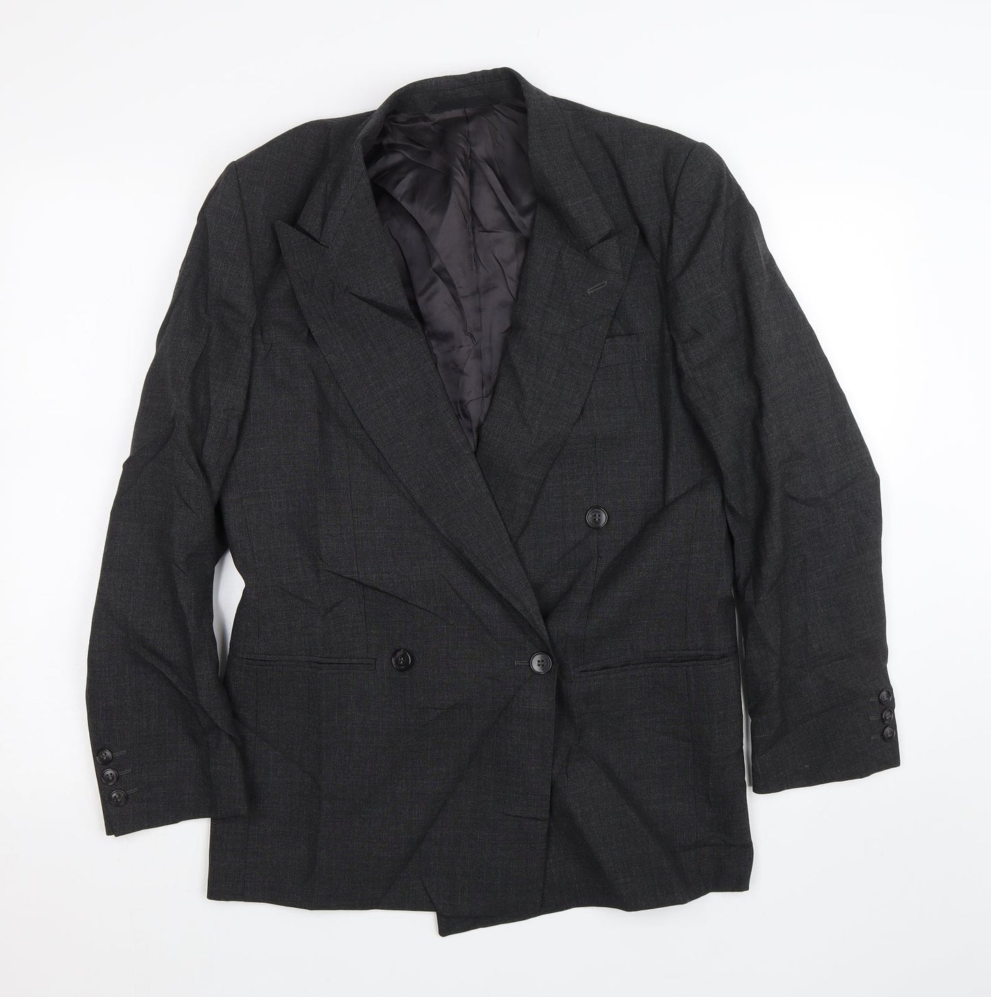Dormeuil Mens Grey   Jacket Suit Size 46