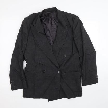 Dormeuil Mens Grey   Jacket Suit Size 46
