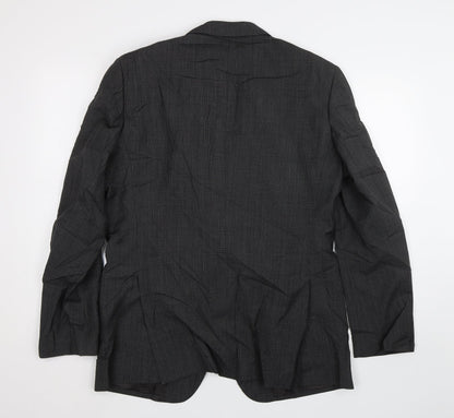 Mens UK Size 40 M&S Regular Grey Suit Jacket