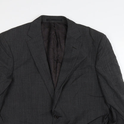 Mens UK Size 40 M&S Regular Grey Suit Jacket
