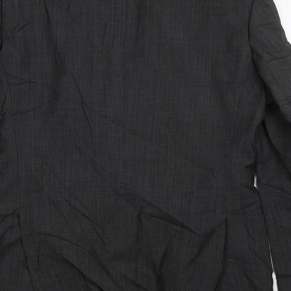Mens UK Size 40 M&S Regular Grey Suit Jacket