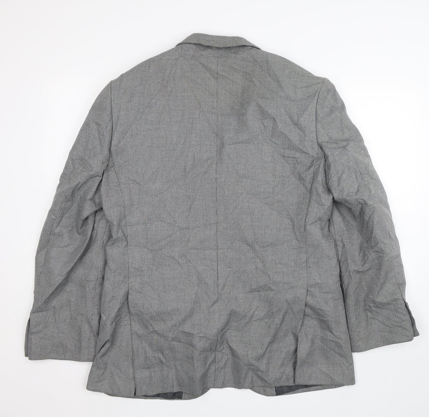 Mens UK Size M M&S Regular Grey Suit Jacket
