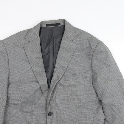 Mens UK Size M M&S Regular Grey Suit Jacket