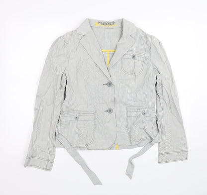 Womens UK Size M NEXT Grey Jacket