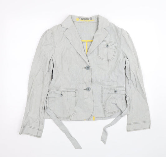 Womens UK Size M NEXT Grey Jacket