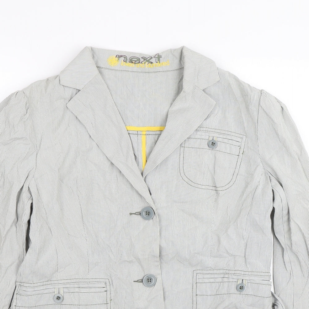 Womens UK Size M NEXT Grey Jacket