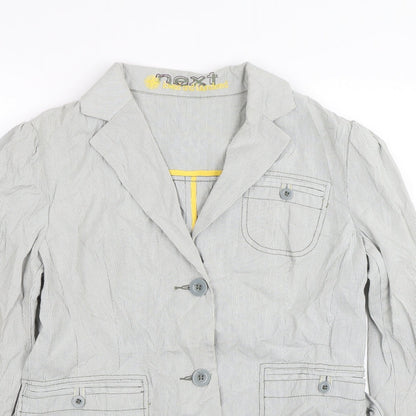 Womens UK Size M NEXT Grey Jacket