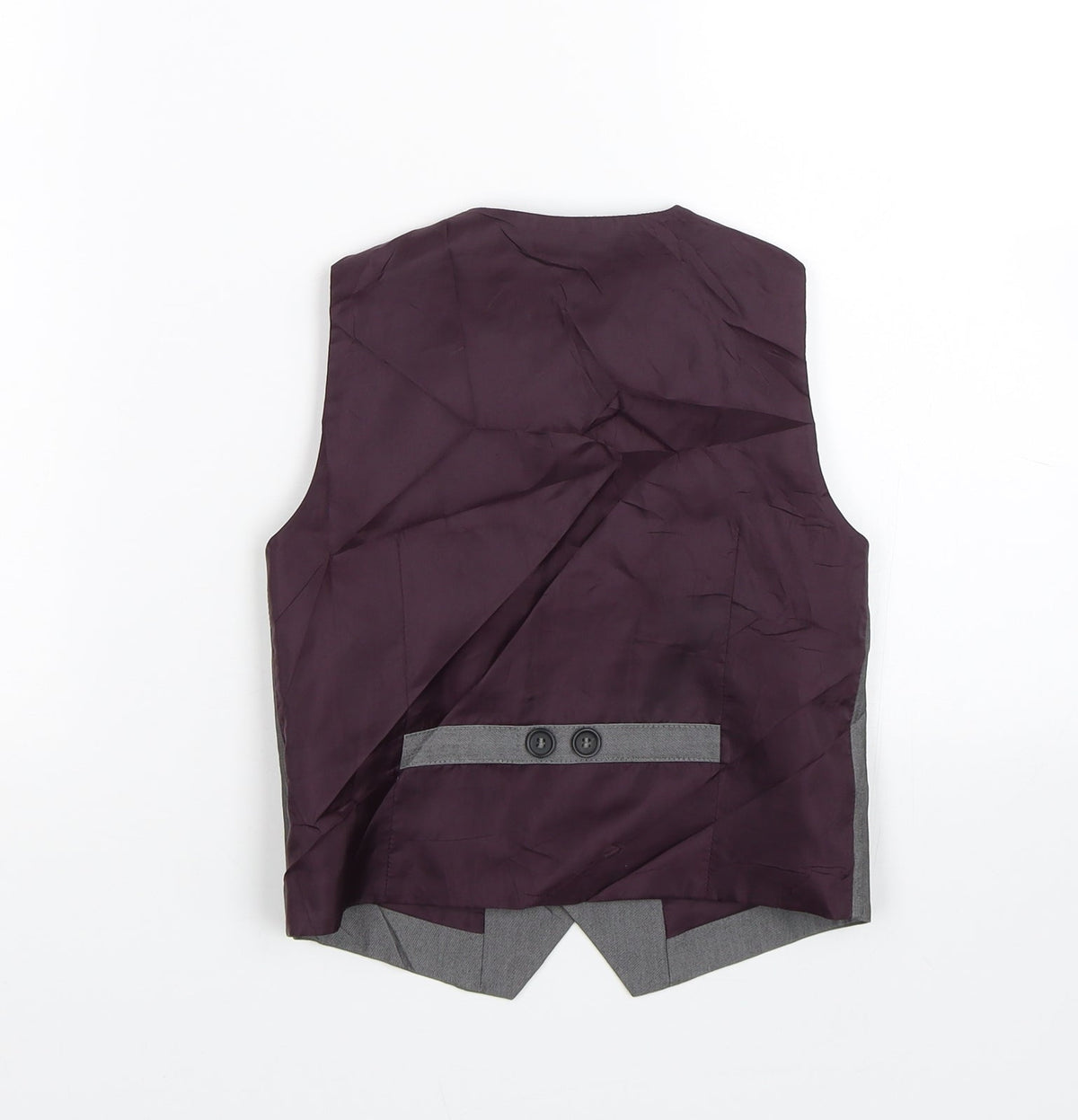 Next Boys Grey   Jacket Waistcoat Size 4-5 Years